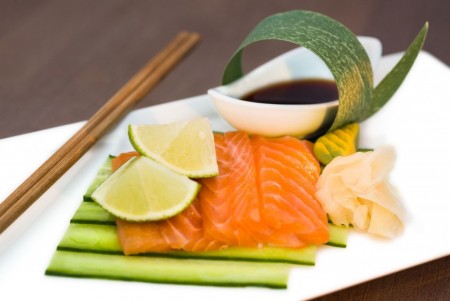 Lachs Sashimi