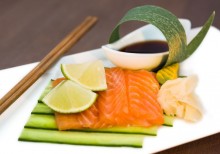 Lachs Sashimi